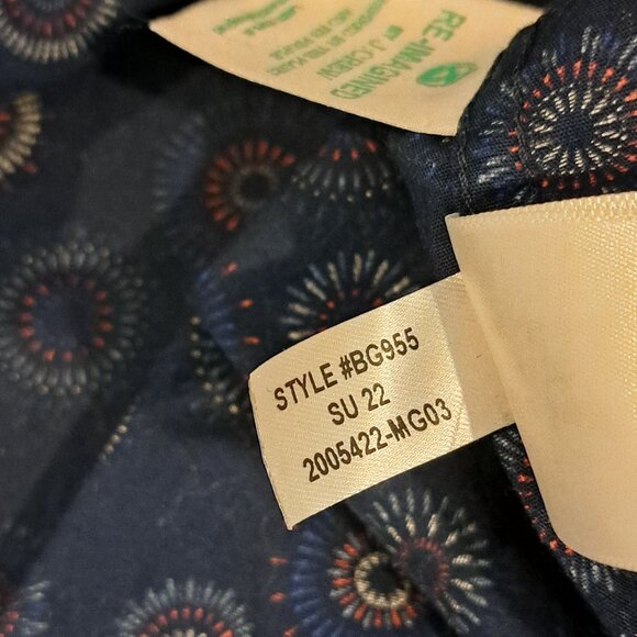 J. Crew Men's Medium Flex Washed Slim Fit Short Sleeve Shirt Style #BG955 - Picture 9 of 13